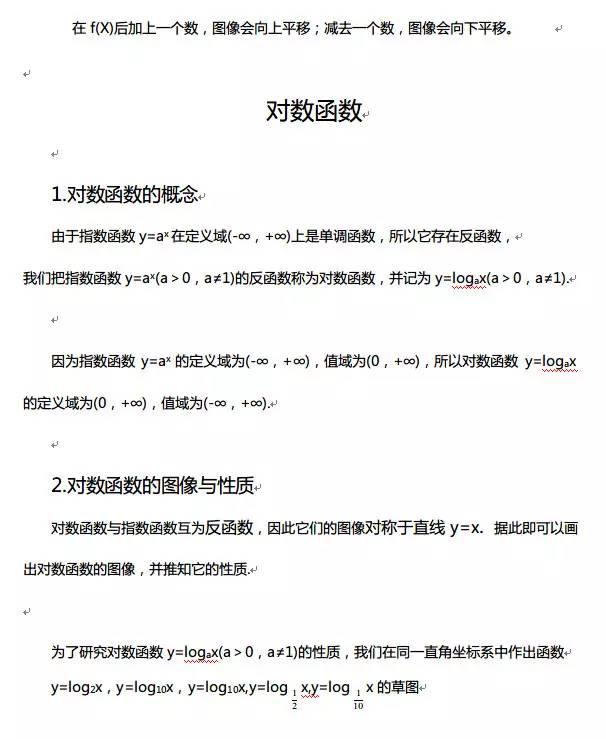 高中数学函数知识点全总结（最全高中数学函数）(25)