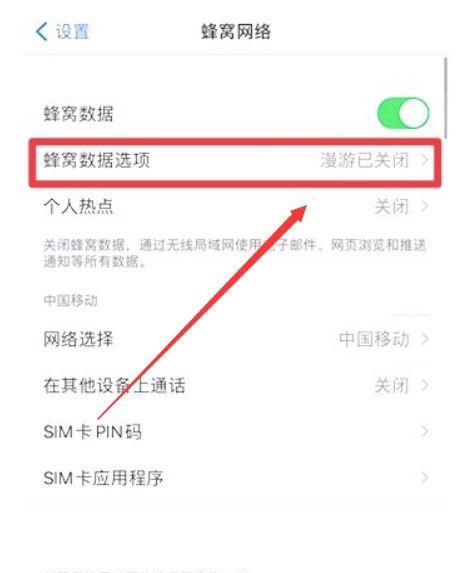 苹果xsmax蜂窝移动网络不能用