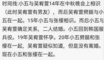 ​金恩圣和张檬官宣前妻吴宥萱发声 金恩圣结婚出轨前妻怀孕却张檬详情