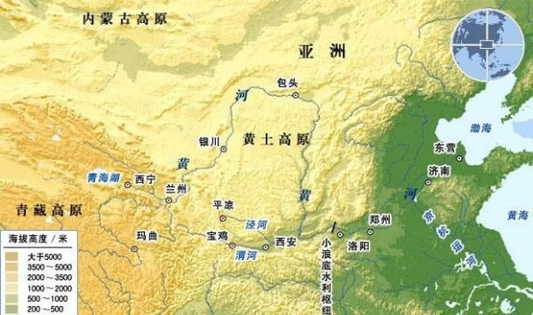 黄河流经哪几个省份,黄河流经哪几个省份口诀图6