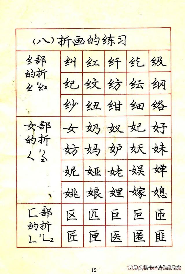 庞中华硬笔书法楷书字帖pdf（完整版庞中华硬笔楷书字帖）(15)