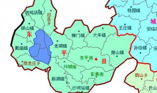 山东省东平县位置 山东省东平县的地理位置在哪里-图1