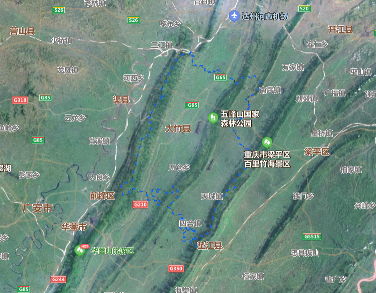 四川省达州市大竹县介绍（四川省大竹县属于哪个市）(图2)