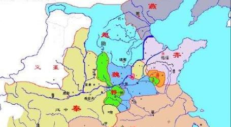 七国是现在的哪个省，春秋战国，七国分别是现在的哪些地方？图1