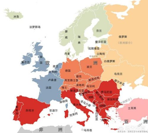 中东欧国家有哪些国家地图？中东欧国家有哪些国家产海盐-第2张图片-