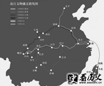 ​抗战时期故宫国宝南迁大逃亡过程介绍