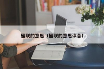 ​楹联的意思（楹联的意思读音）