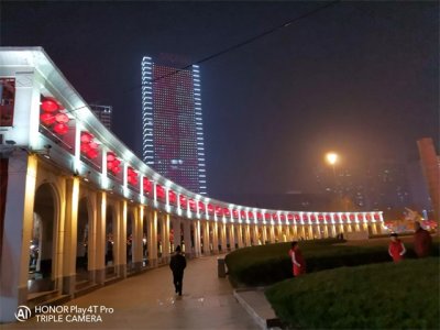 ​美丽的临沂人民广场夜景