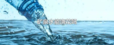 ​矿泉水可以浇花 矿泉水能不能浇花?