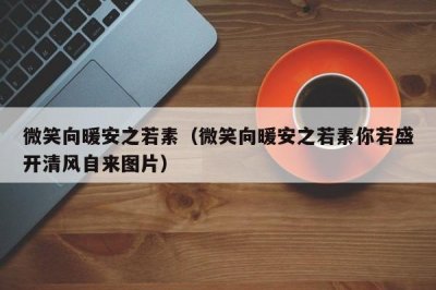 ​微笑向暖安之若素（微笑向暖安之若素你若盛开清风自来图片）