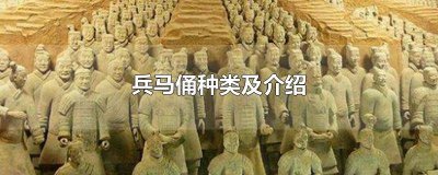 ​兵马俑的种类及图片介绍视频 兵马俑有哪些种类图片