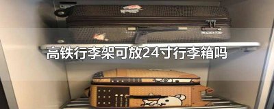 ​高铁行李架可放26寸行李箱吗多少钱一个 高铁行李架可以放26寸行李箱吗