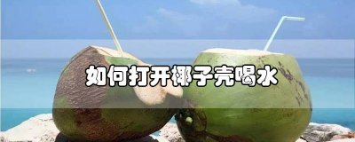 ​椰子喝水后怎样才能打开外壳 怎样打开椰子壳喝椰汁