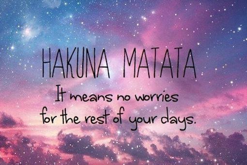 Hakuna Matata是什么语言 什么意思