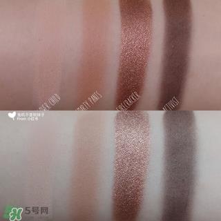 tarte眼影色号试色 tarte眼影盘试色图