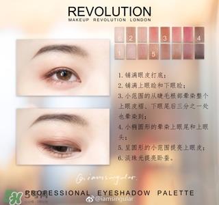 makeup revolution眼影怎么样？makeup revolution眼影好用吗？