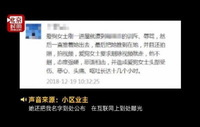 ​业主建议驱离小区流浪狗，爱狗人士上门大闹曝光个人信息